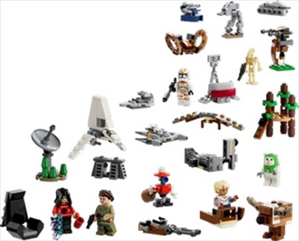 "LEGO - STAR WARS Calendario dell’Avvento - 75366-Multicolore"