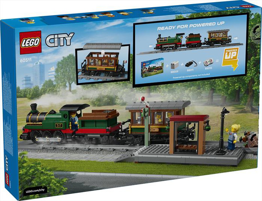 Immagine del prodotto LEGO - CITY Treno a vapore vintage - 60511