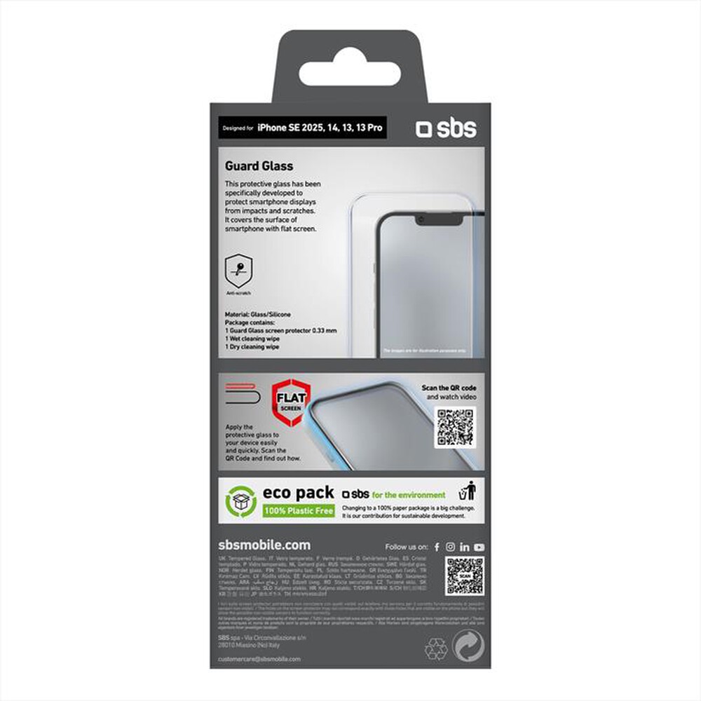 Immagine del prodotto SBS - TESCRGLIP1361-Trasparente