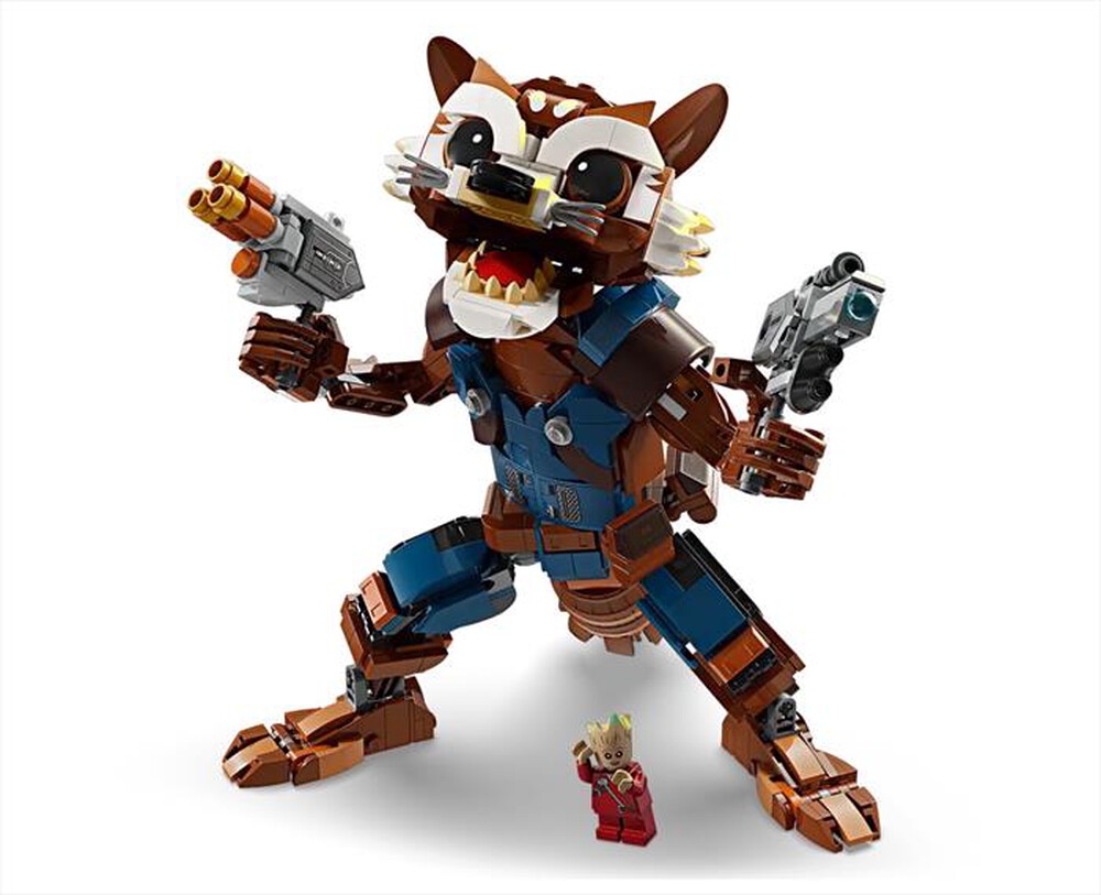 "LEGO - MARVEL Rocket e Baby Groot - 76282"