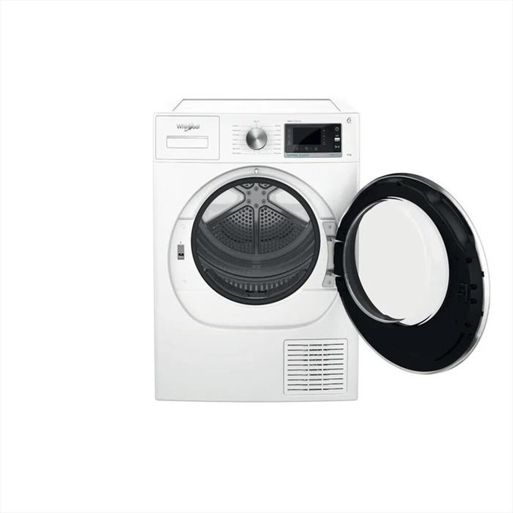 "WHIRLPOOL - Asciugatrice SUPREME SILENCE W7X D95WR IT 9Kg A+++-Bianco"