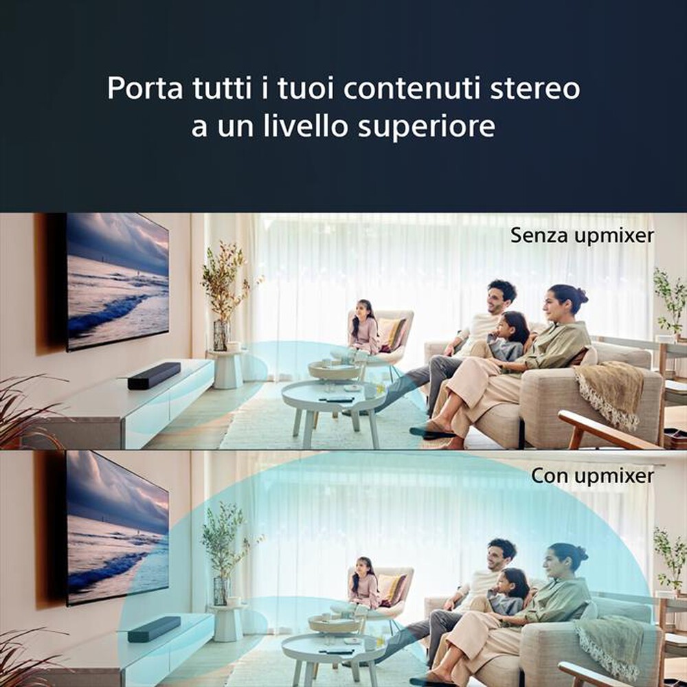 Immagine del prodotto SONY - Soundbar 3.1 HTS2000.CEL-Nero