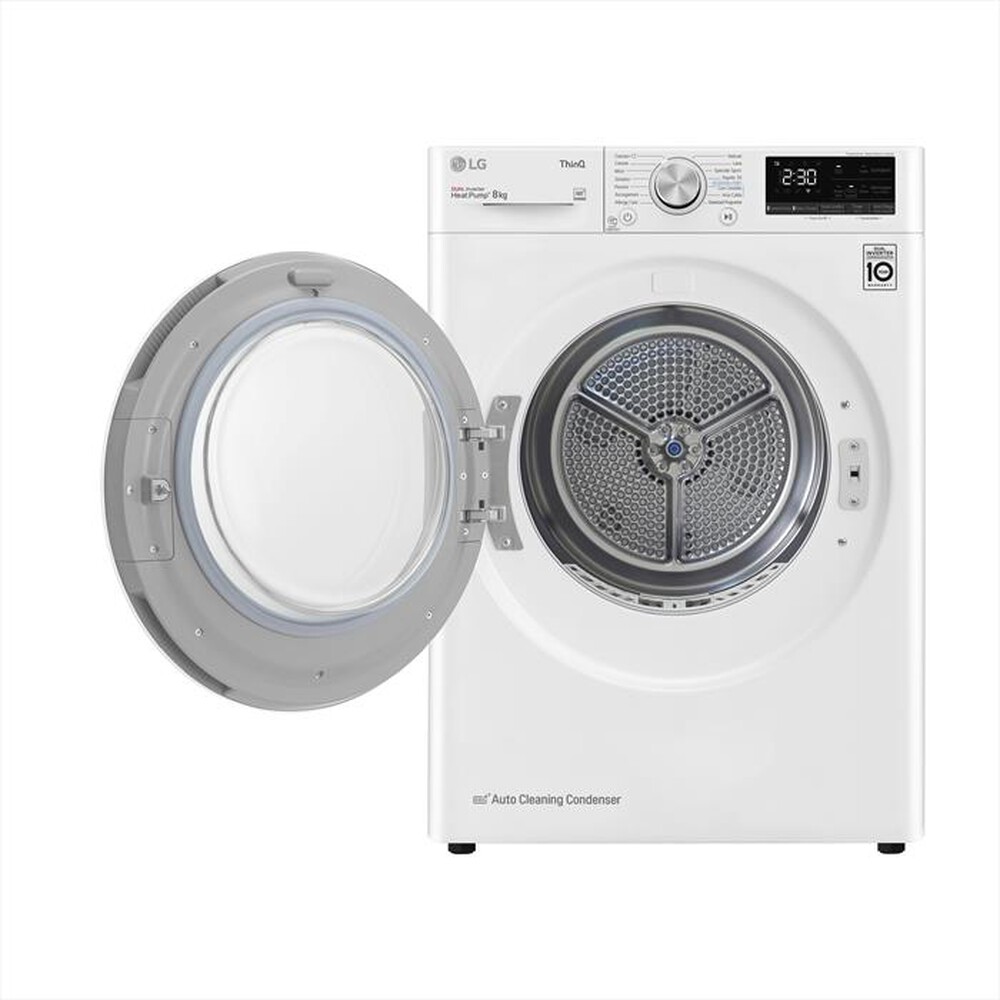 Immagine del prodotto LG - Asciugatrice RH80V9AVHN 8Kg Classe C-Bianco