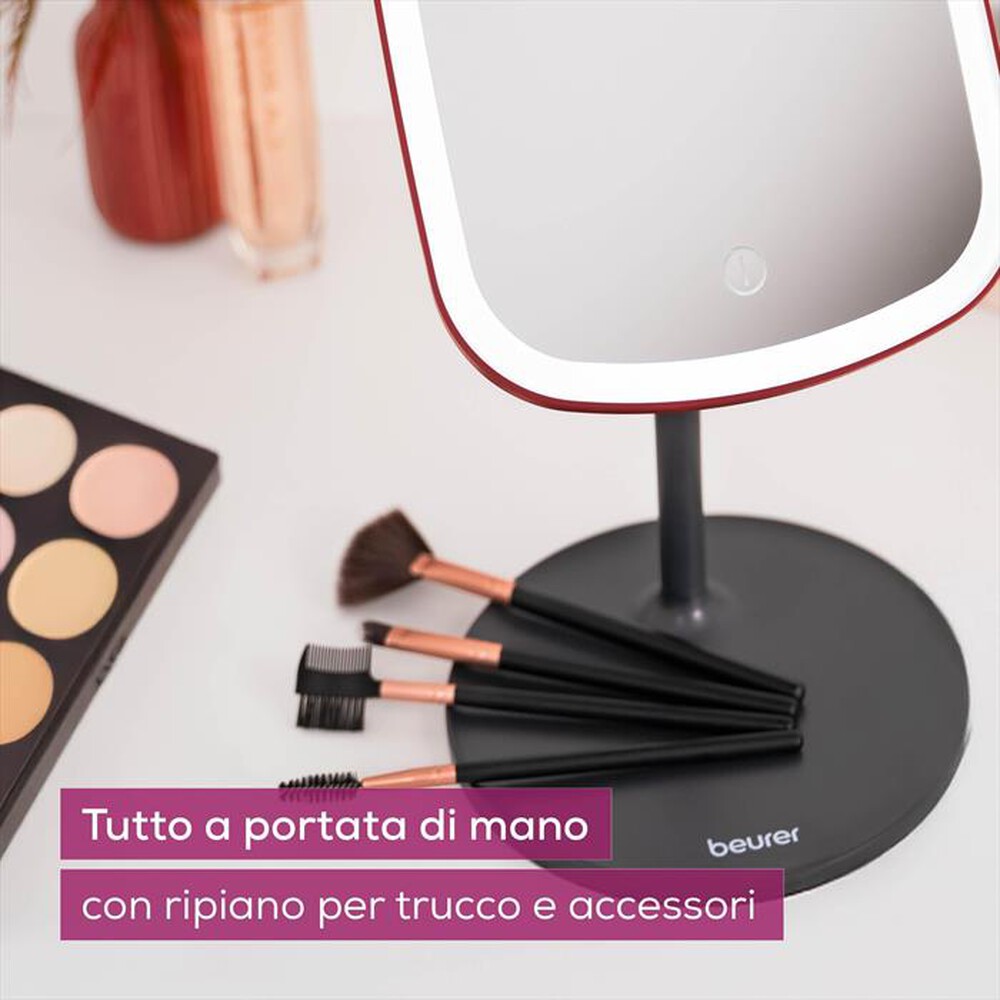Immagine del prodotto BEURER - Specchio cosmetico BS 47 LIMITED EDITION 2025-Nero e bordeaux