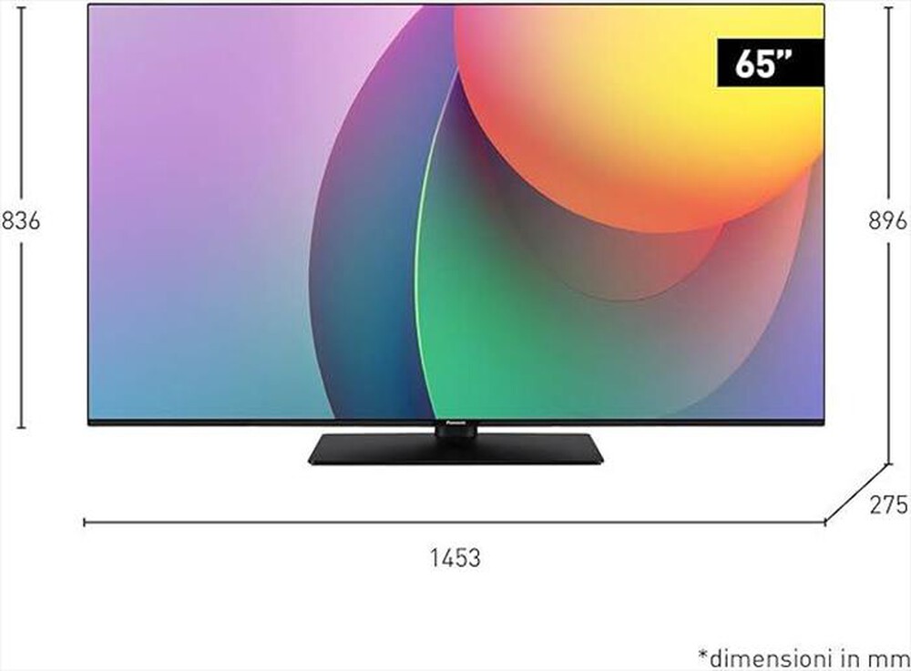 "PANASONIC - Smart TV LED UHD 4K 65\" TB-65W60AEZ-Nero"
