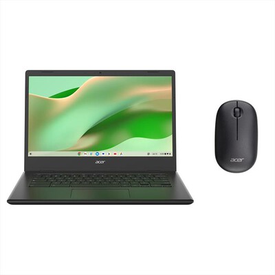 ACER - Chromebook 14 pollici&nbsp;CBOA314-1H-C5GY + Mouse-Nero