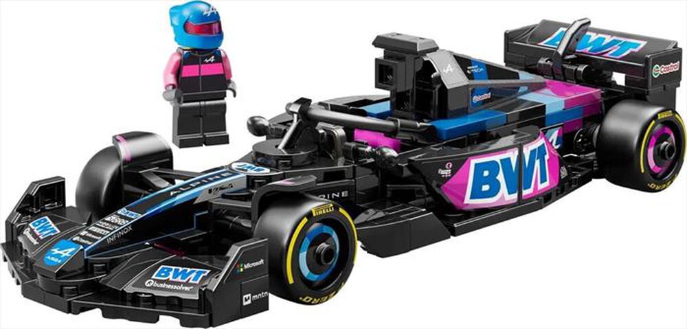 "LEGO - SPEED Auto da corsa BWT Alpine F1 Team A524-77248-Trasparente"