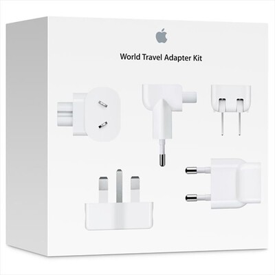 APPLE - Kit adattatore internazionale Apple-Bianco
