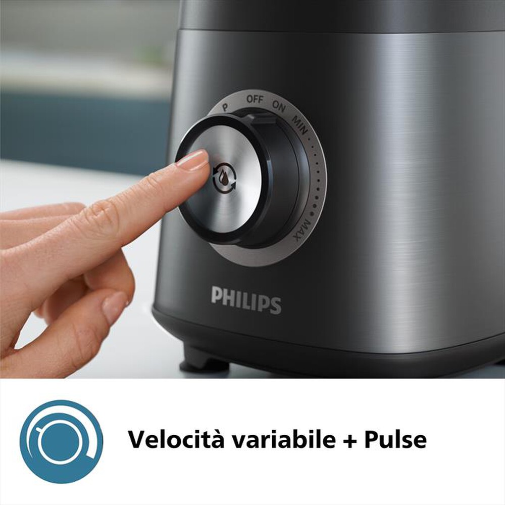 Immagine del prodotto PHILIPS - Frullatore SERIE 5000 HR3041/00-Nero/Metallo