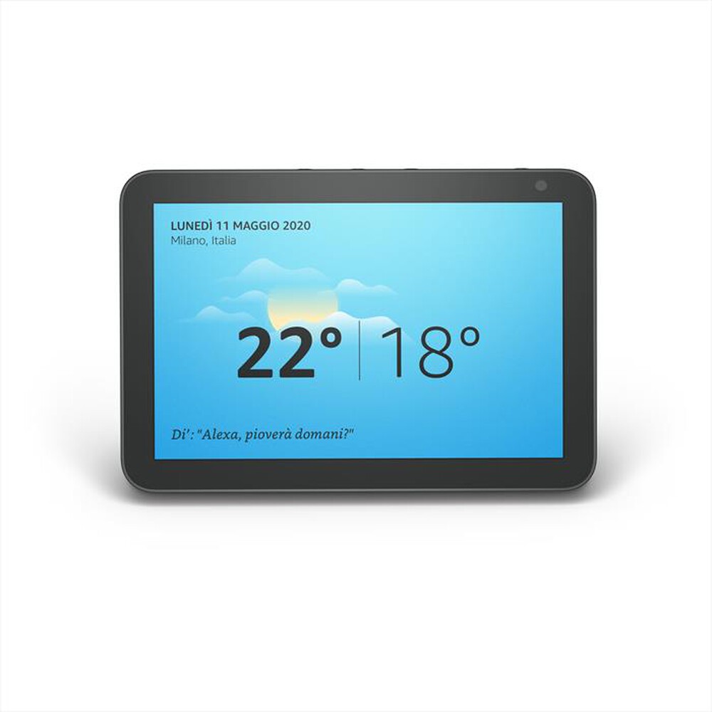 "AMAZON - ECHO SHOW 8 BLACK-Black"