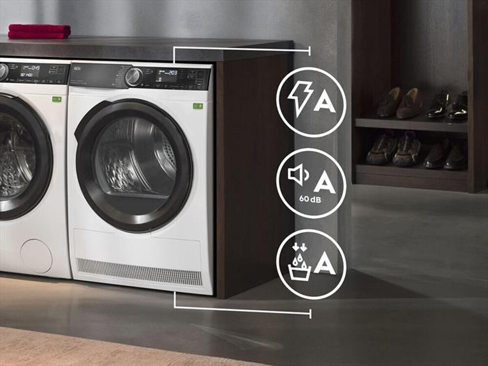 Immagine del prodotto AEG - Asciugatrice XTR9HBGA9YA 9 Kg Classe A-Bianco