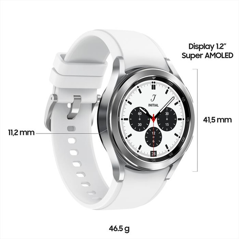 "SAMSUNG - GALAXY WATCH4 CLASSIC 42MM BT-Silver"