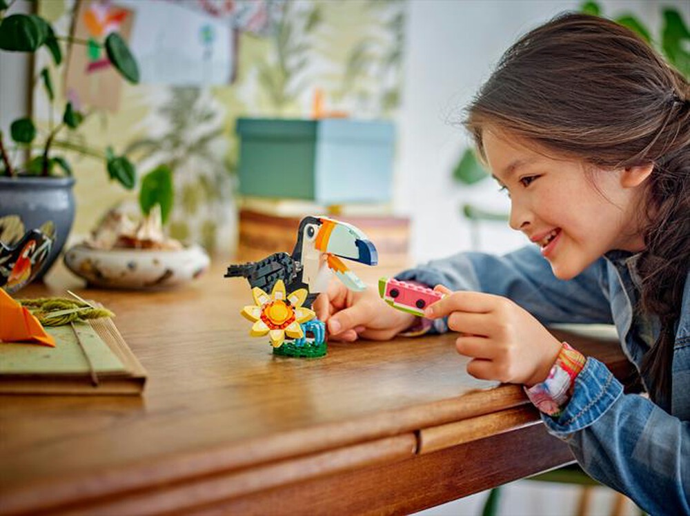 Immagine del prodotto LEGO - CREATOR Animali selvatici: tucano tropicale 31173