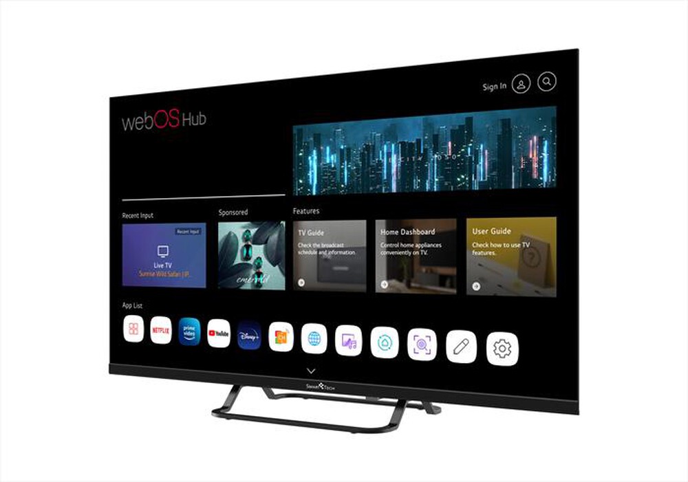 "SMART TECH - Smart TV LED 32\" 32HW01V-Matte black"