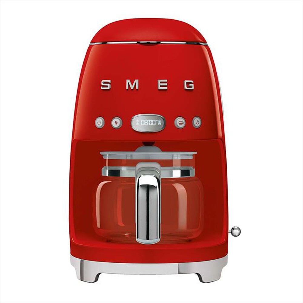 "SMEG - Macchina da Caffè Filtro 50's Style – DCF02RDEU-rosso"