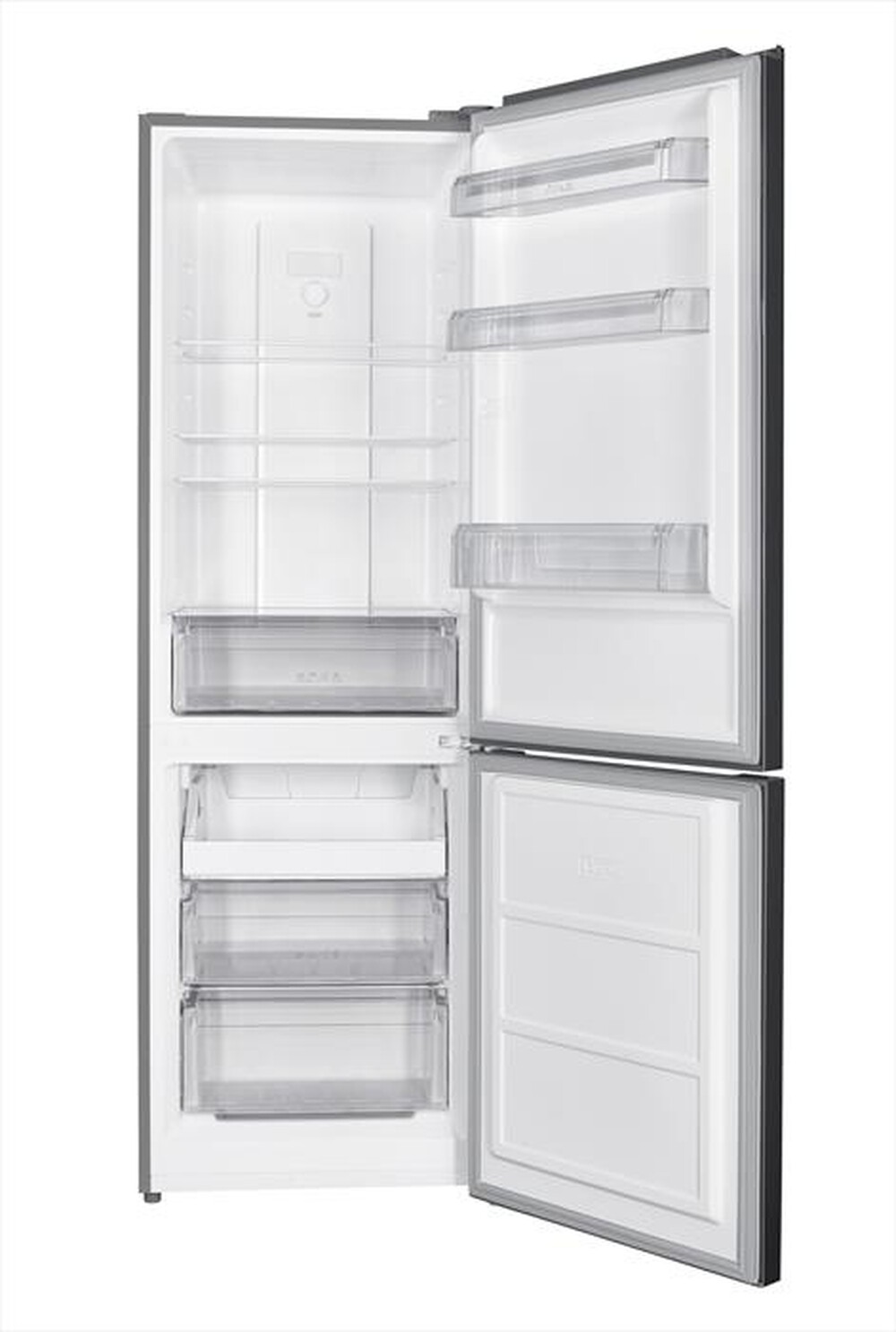 "CRANKER - Frigorifero combinato CRCB370NFX Classe F-INOX"