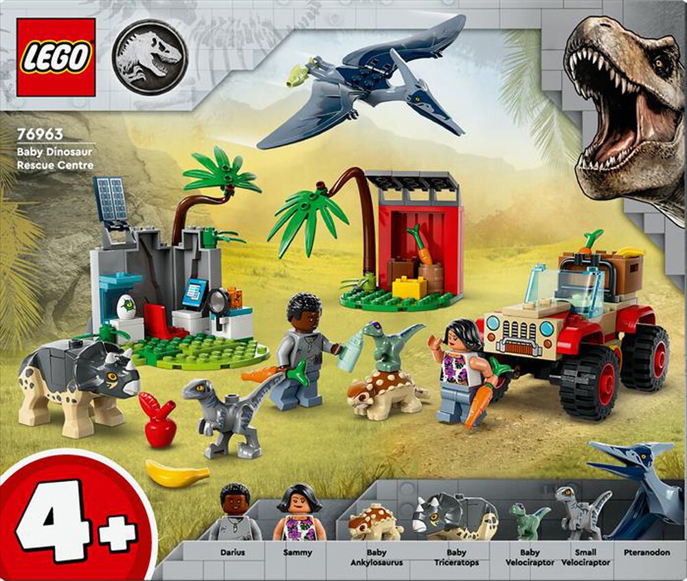 Immagine del prodotto LEGO - JURASSIC WORLD Centro soccorso babydinosauri 76963