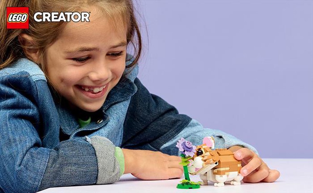 Immagine del prodotto LEGO - CREATOR 3IN1 Simpatico criceto con fiore - 31376