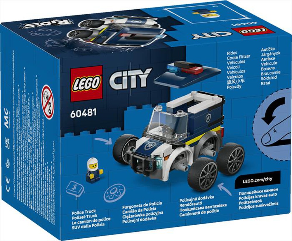 Immagine del prodotto LEGO - CITY Veicoli &ndash; SUV della Polizia - 60481