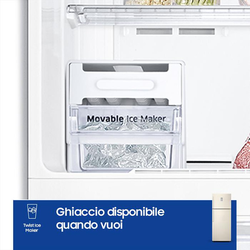 Immagine del prodotto SAMSUNG - Frigorifero 2 porte RT50K6335EF Classe F 516lt-SABBIA