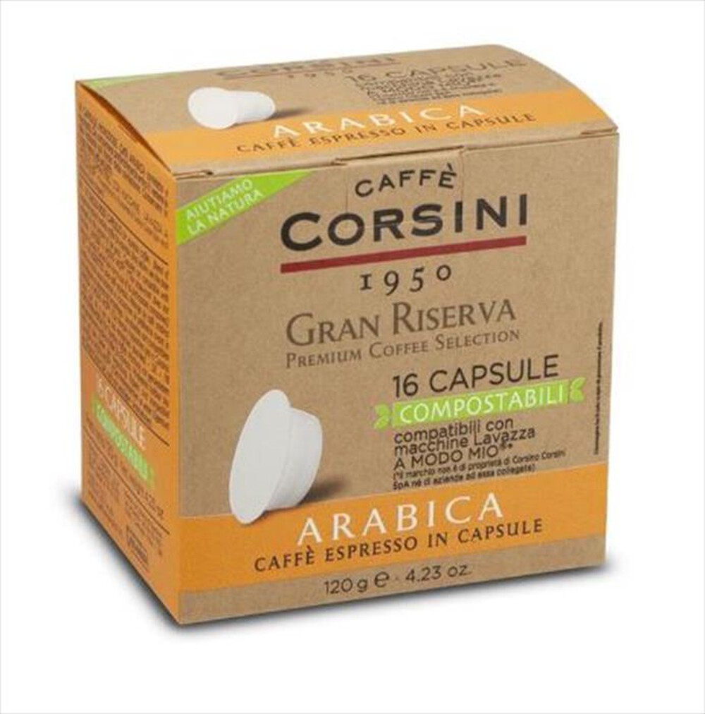 "CORSINI - Gran Riserva Arabica 16 Caps - Comp. A Modio Mio - "