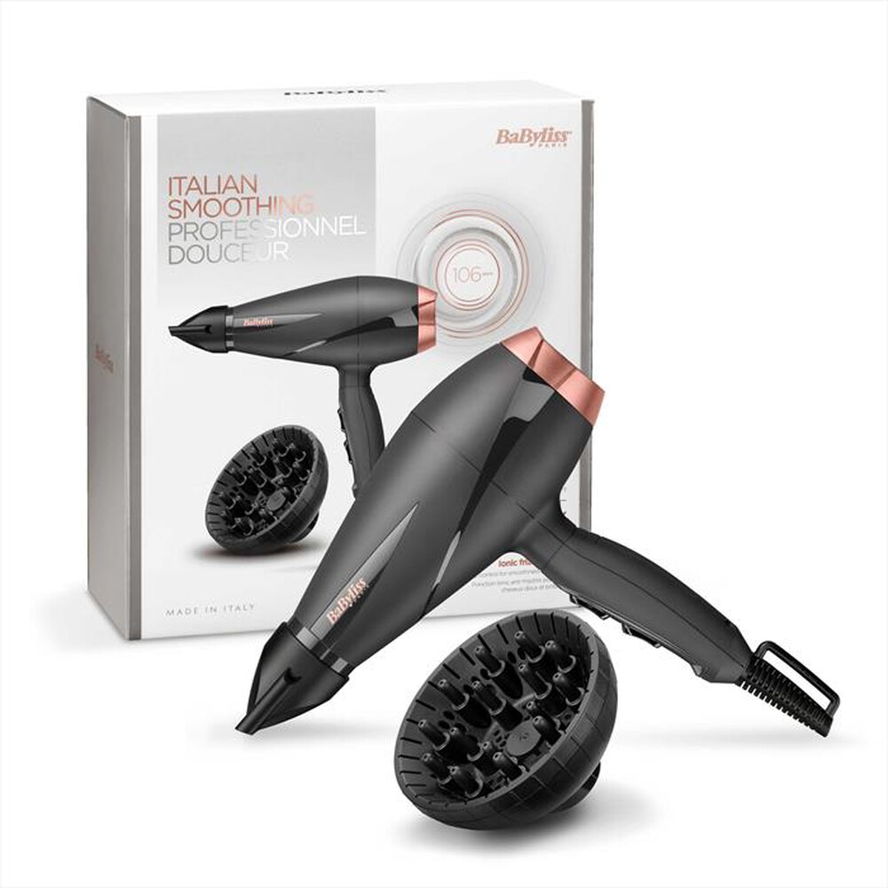"BABYLISS - 6709DE-Nero/Bronzo"