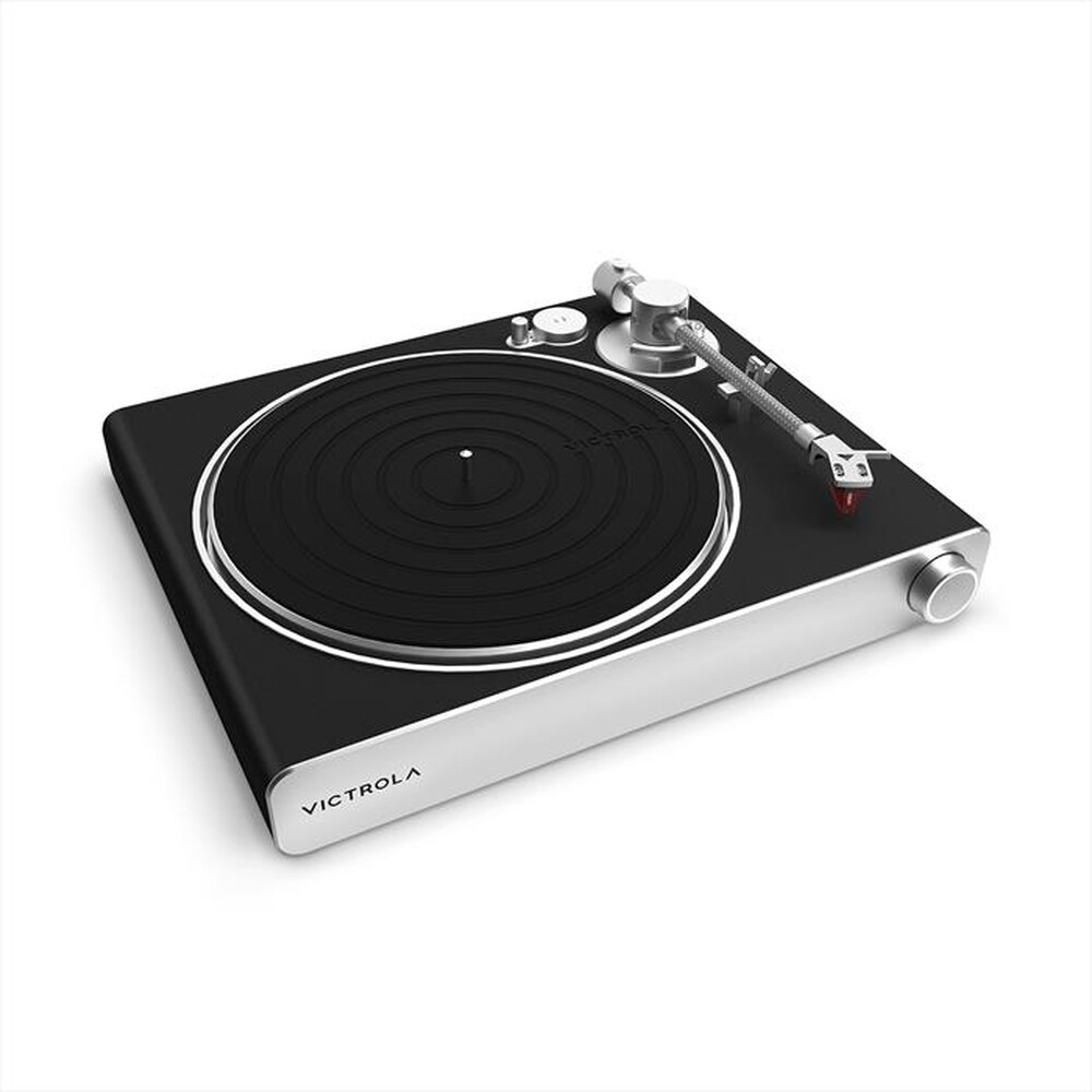 "VICTROLA - Piatto giradischi HI- RES CARBON-ACCIAIO"