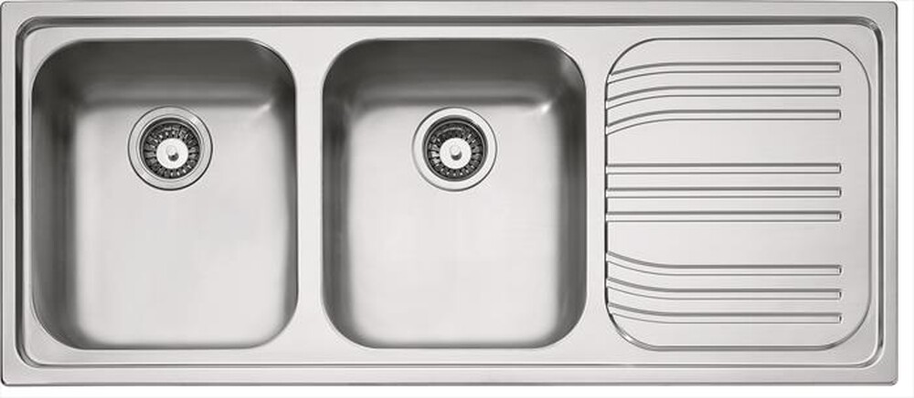"FRANKE - Lavello lineare Radar RRX621 2 vasche-INOX"
