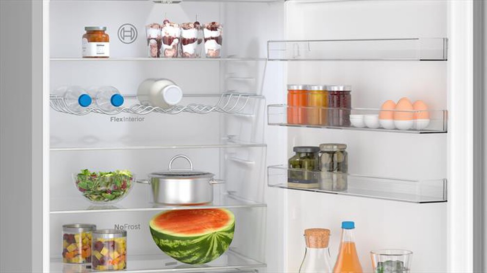 Immagine del prodotto BOSCH - Frigorifero Combinato KGN492LDF Classe D 203x70 cm-Metal look