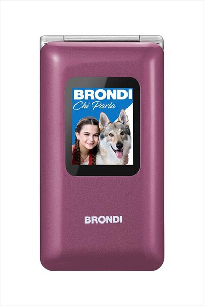 BRONDI - Cellulare per anziani AMICO PREZIOSO-VIOLET