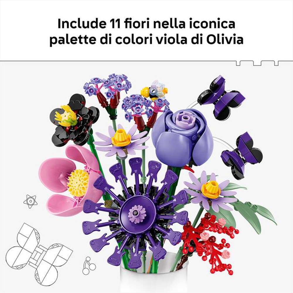 Immagine del prodotto LEGO - EDITIONS Bouquet di fiori di Olivia Rodrigo -11507-Multicolore