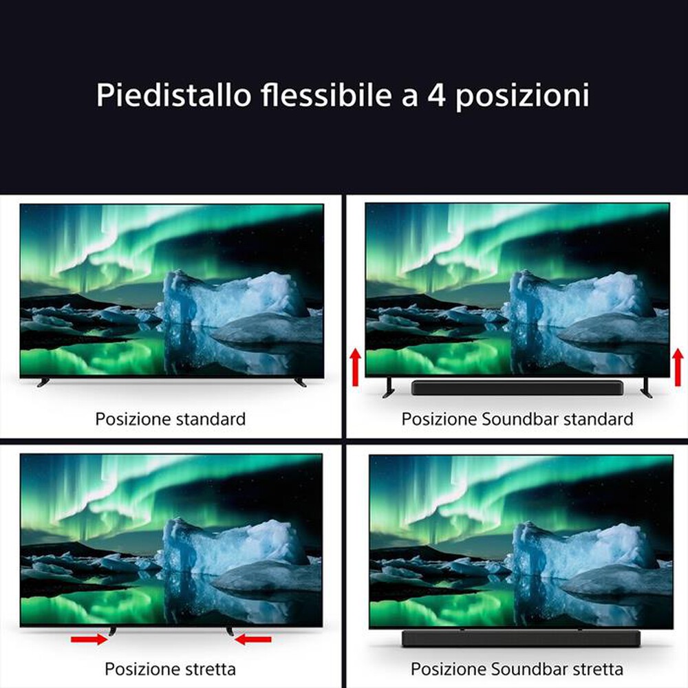 Immagine del prodotto SONY - Smart TV OLED UHD 4K 55" K55XR83PAEP-Nero