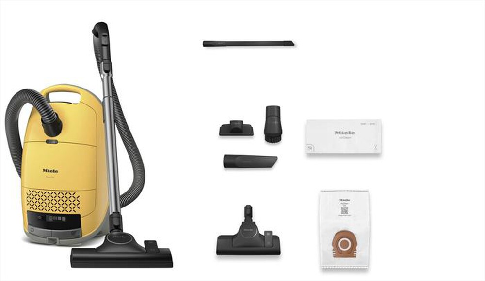 "MIELE - Aspirapolvere a traino GUARD M1-Giallo Tramonto"