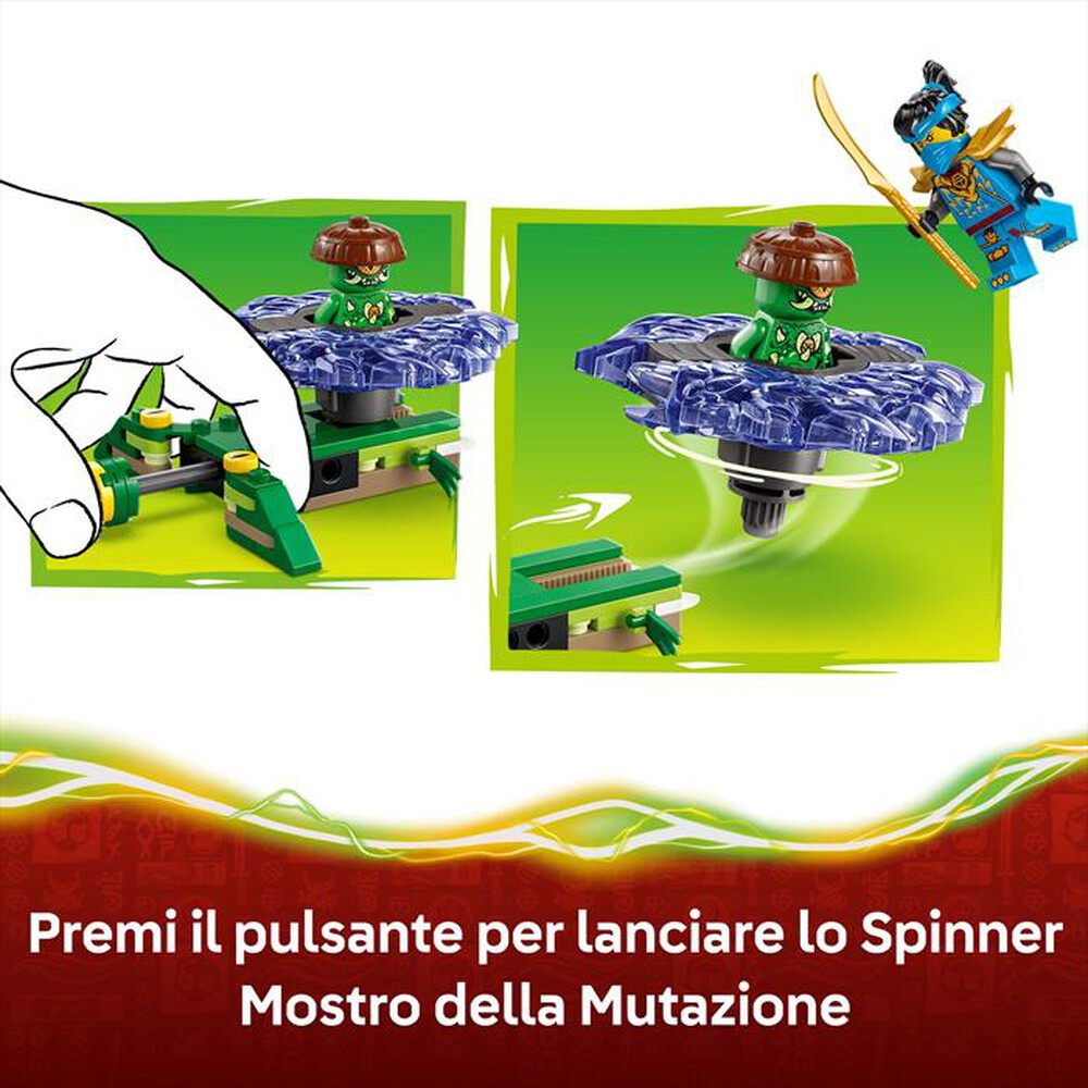Immagine del prodotto LEGO - NINJAGO Nya contro Spinner Mostro Mutazione -71849