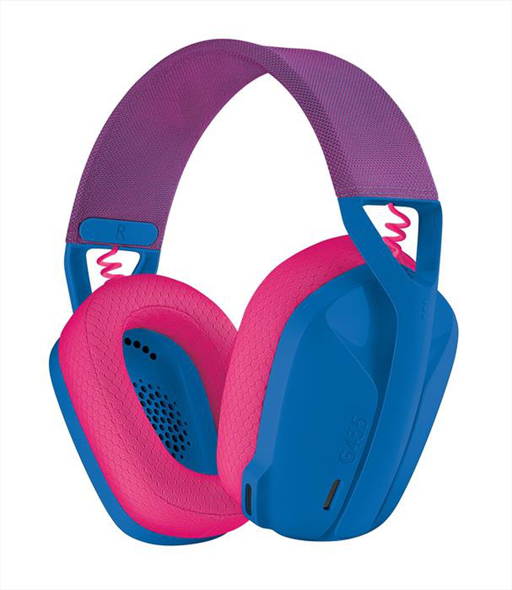 "LOGITECH - G435 LIGHTSPEED Wireless Gaming Headset-Blu"