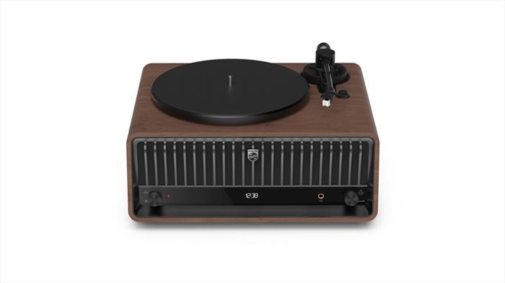 Immagine del prodotto PHILIPS - Giradischi a cinghia 2 velocità Rétro TAV9000D/10-Brown