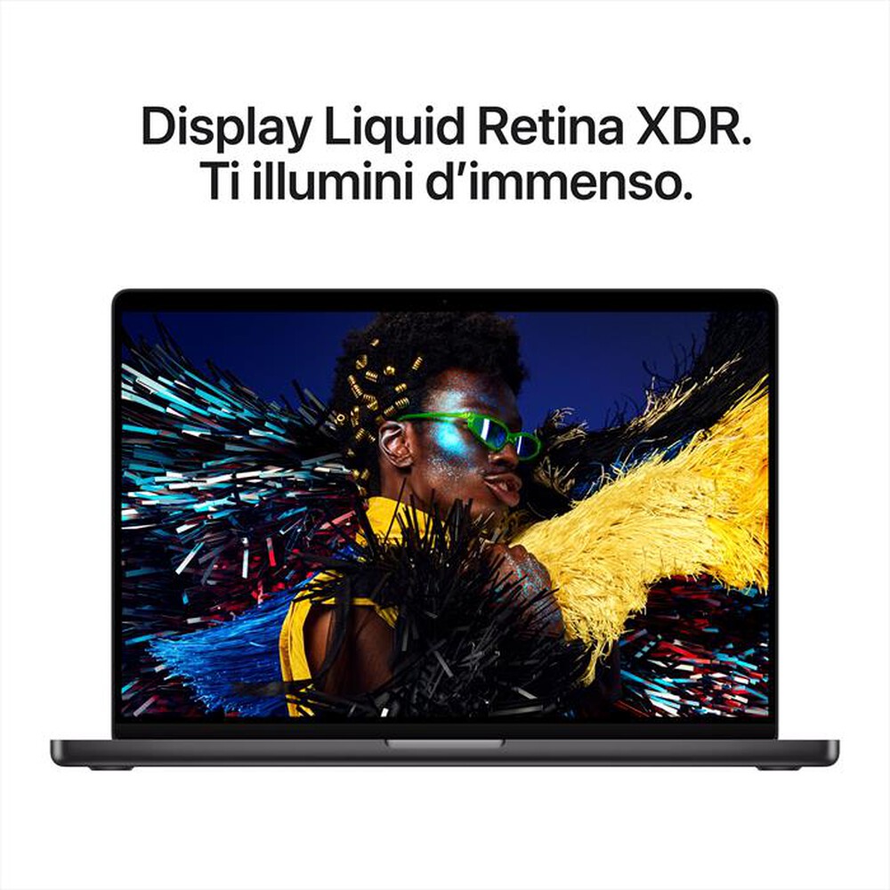 Immagine del prodotto APPLE - MacBook Pro 16" M5 Max Core 18 CPU 40 GPU 48GB 2TB-Nero siderale