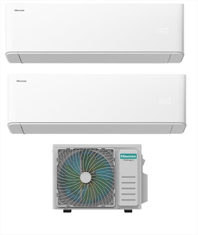 HISENSE - Kit Dual UNIAIR.A++/A+ 9+12-Bianco