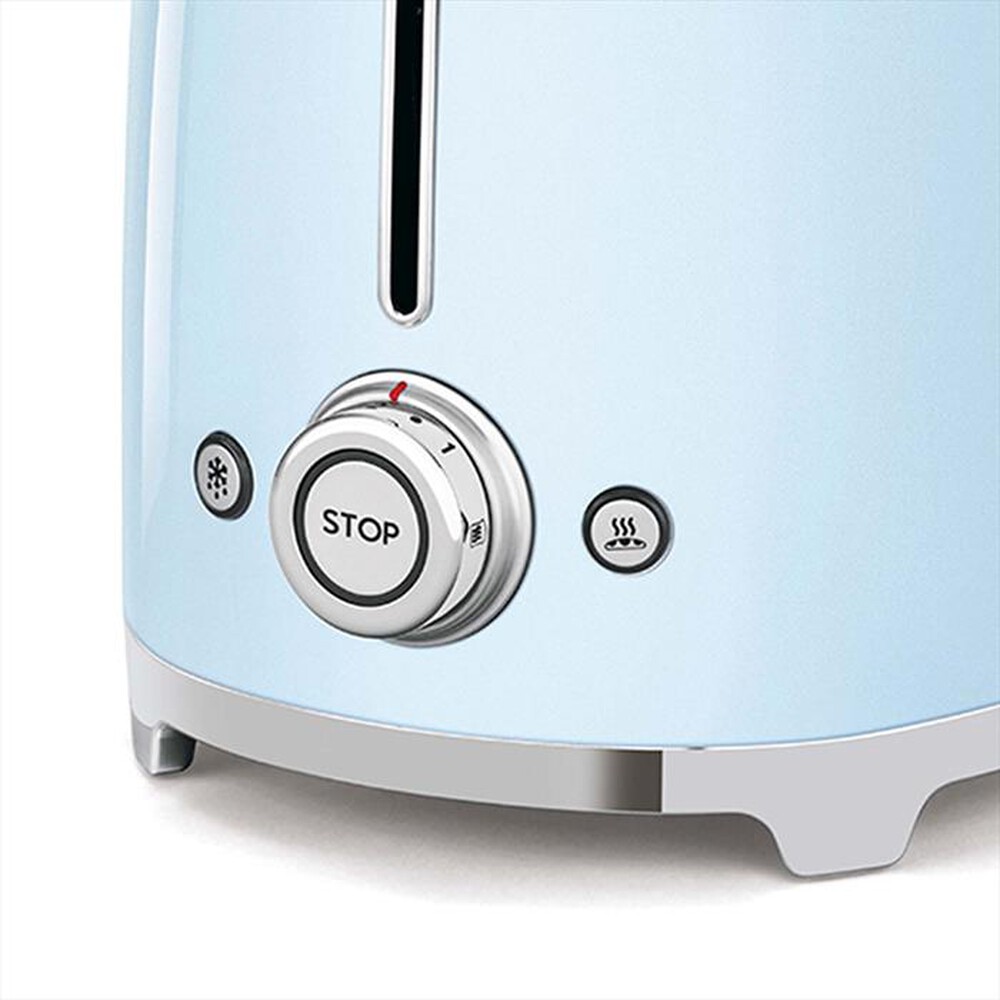 "SMEG - Tostapane 50's Style 2x4 fette – TSF02PBEU-azzurro"