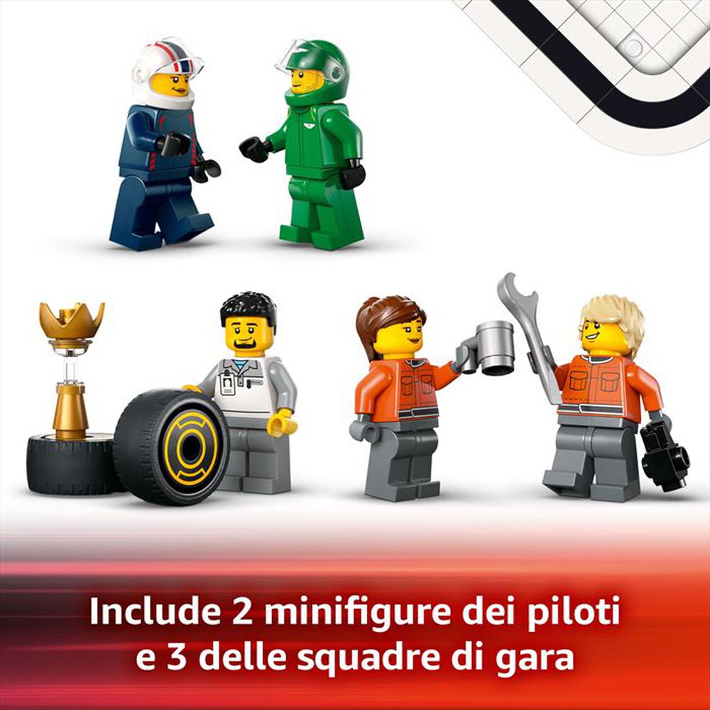 Immagine del prodotto LEGO - CITY Autotrasportatore con RB20 e AMR24 F1 60445