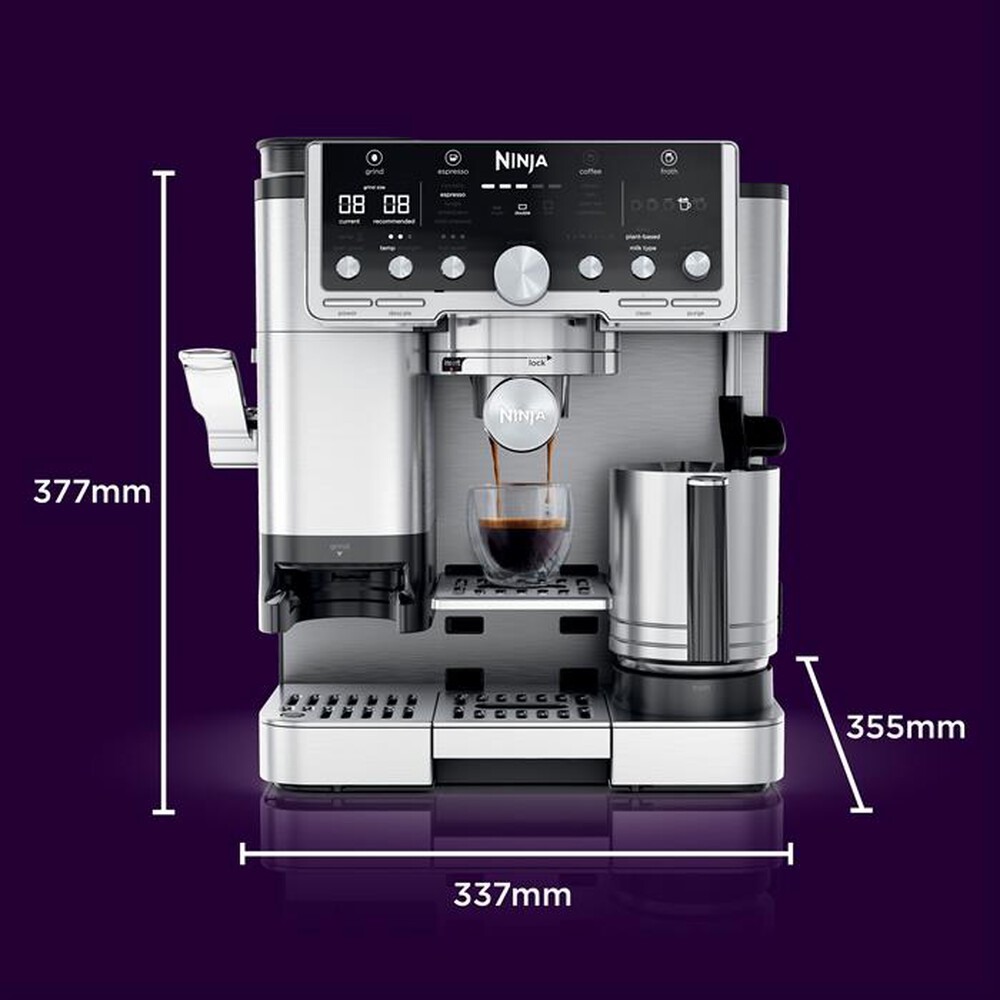 Immagine del prodotto NINJA - MACCHINA PER ESPRESSO NINJA LUXE PRO-Argento