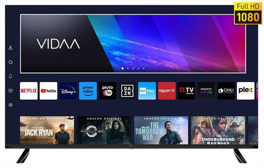 Immagine del prodotto TELESYSTEM - Smart TV LED FHD 40" TS40LXFHDSMV14-BLACK