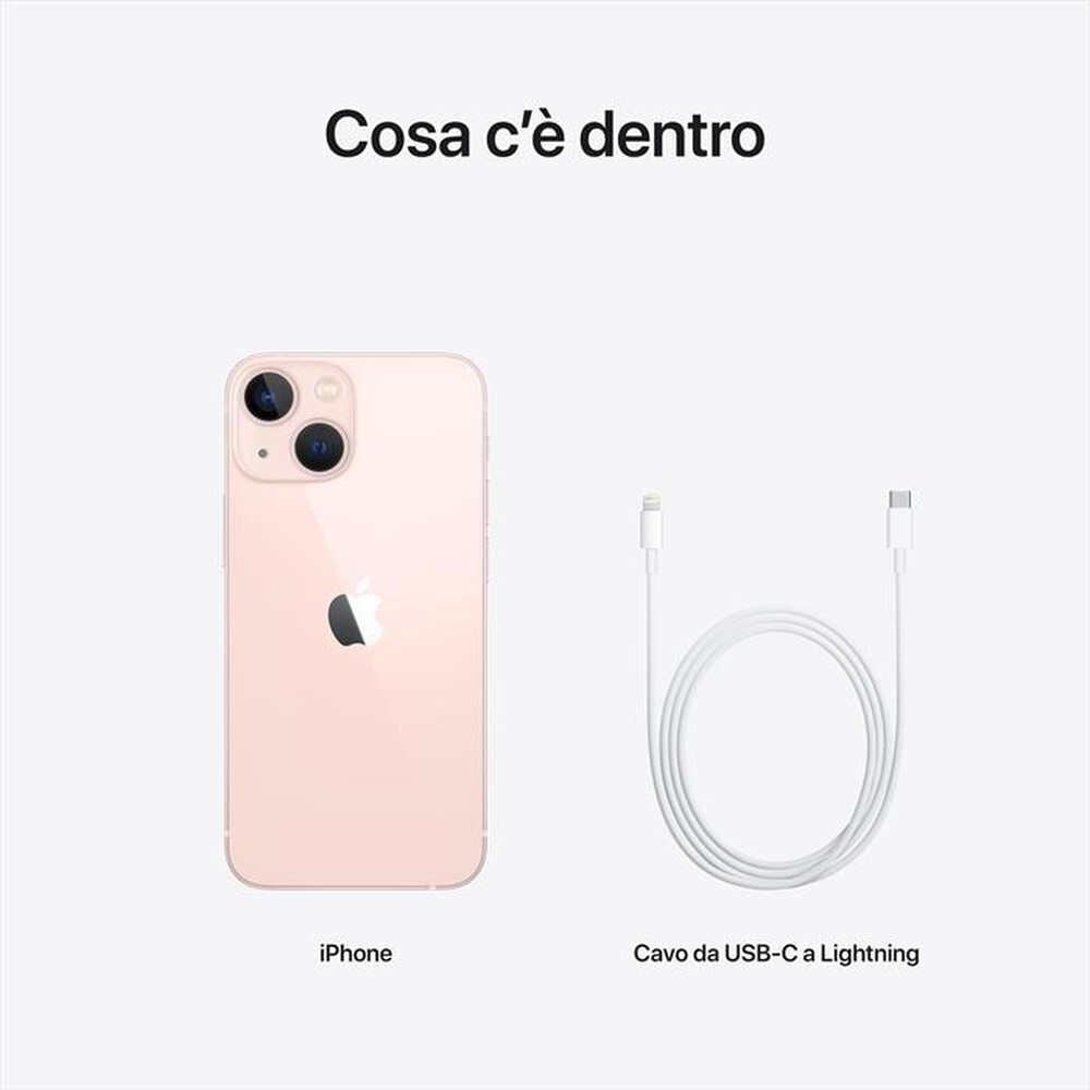 "APPLE - iPhone 13 Mini 128GB-Rosa"