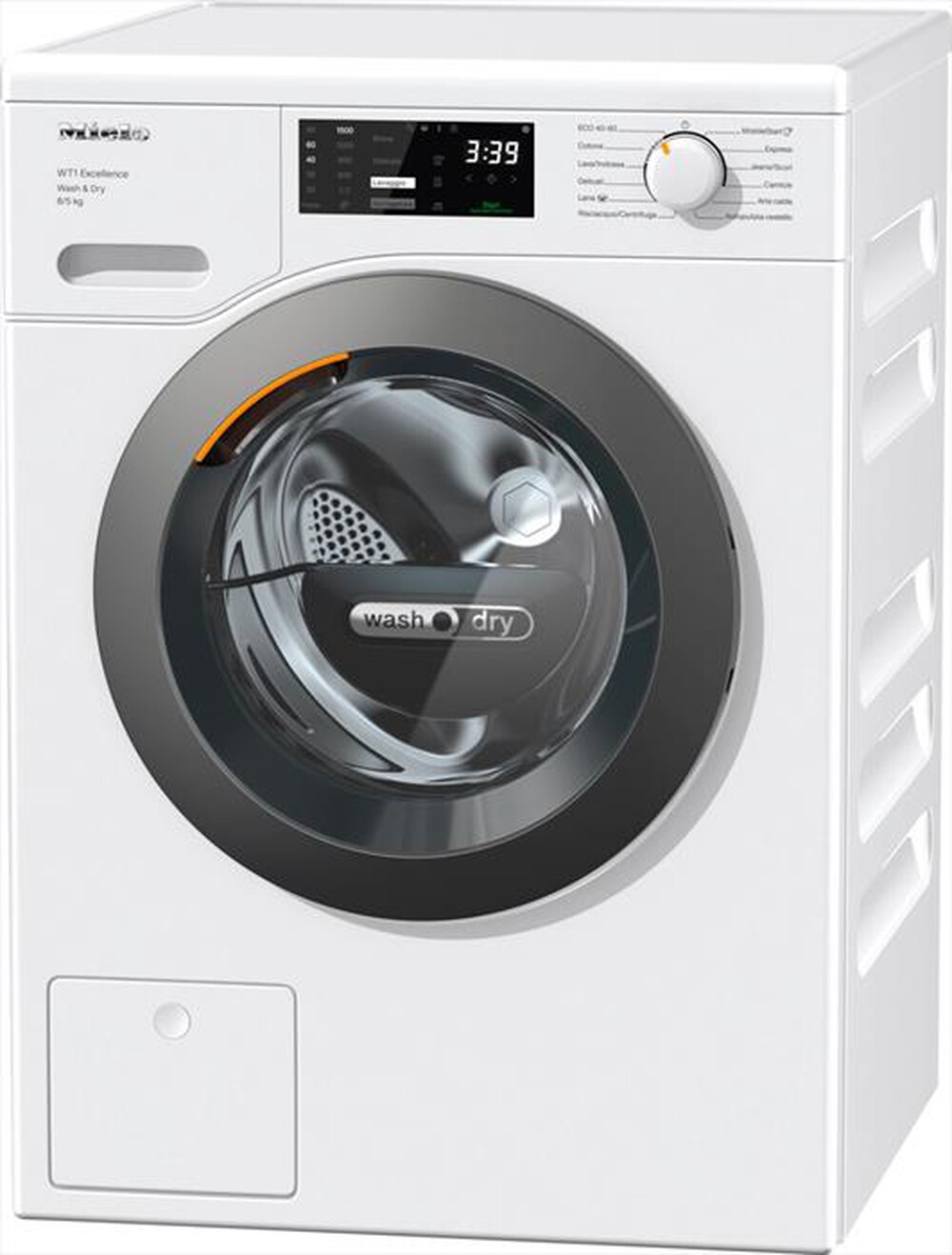 "MIELE - Lavasciuga WTD 165 WPM 8/5 Kg Classe A-Bianco"