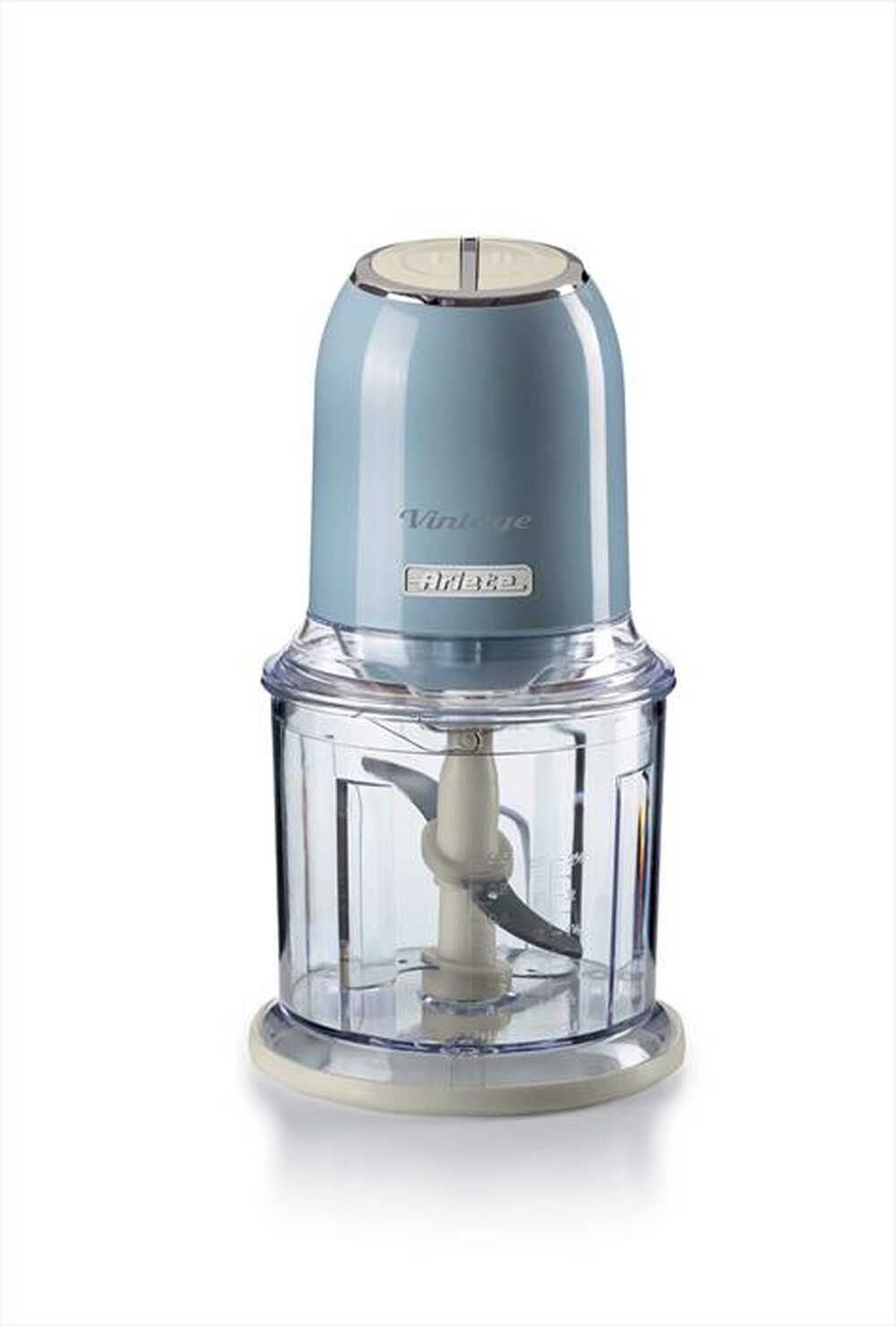 "ARIETE - 0438 Vintage Tritatutto Elettrico 400W-celeste"