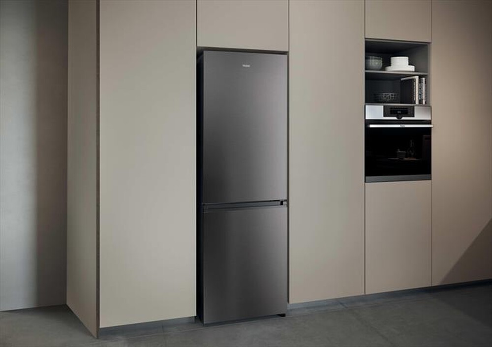 Immagine del prodotto HAIER - Frigorifero combinato HDPR1618ANPD Classe A 355lt-Acciaio inox