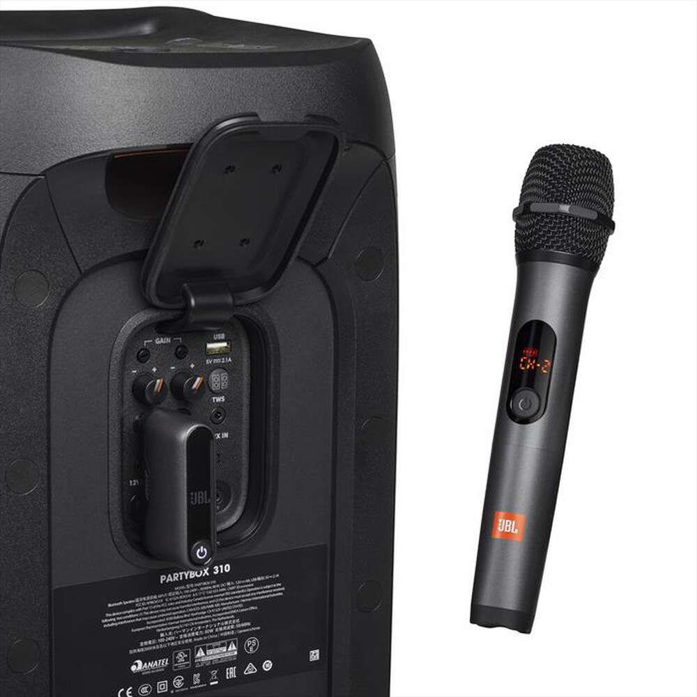 "JBL - MICROFONO WIRELESS-NERO"