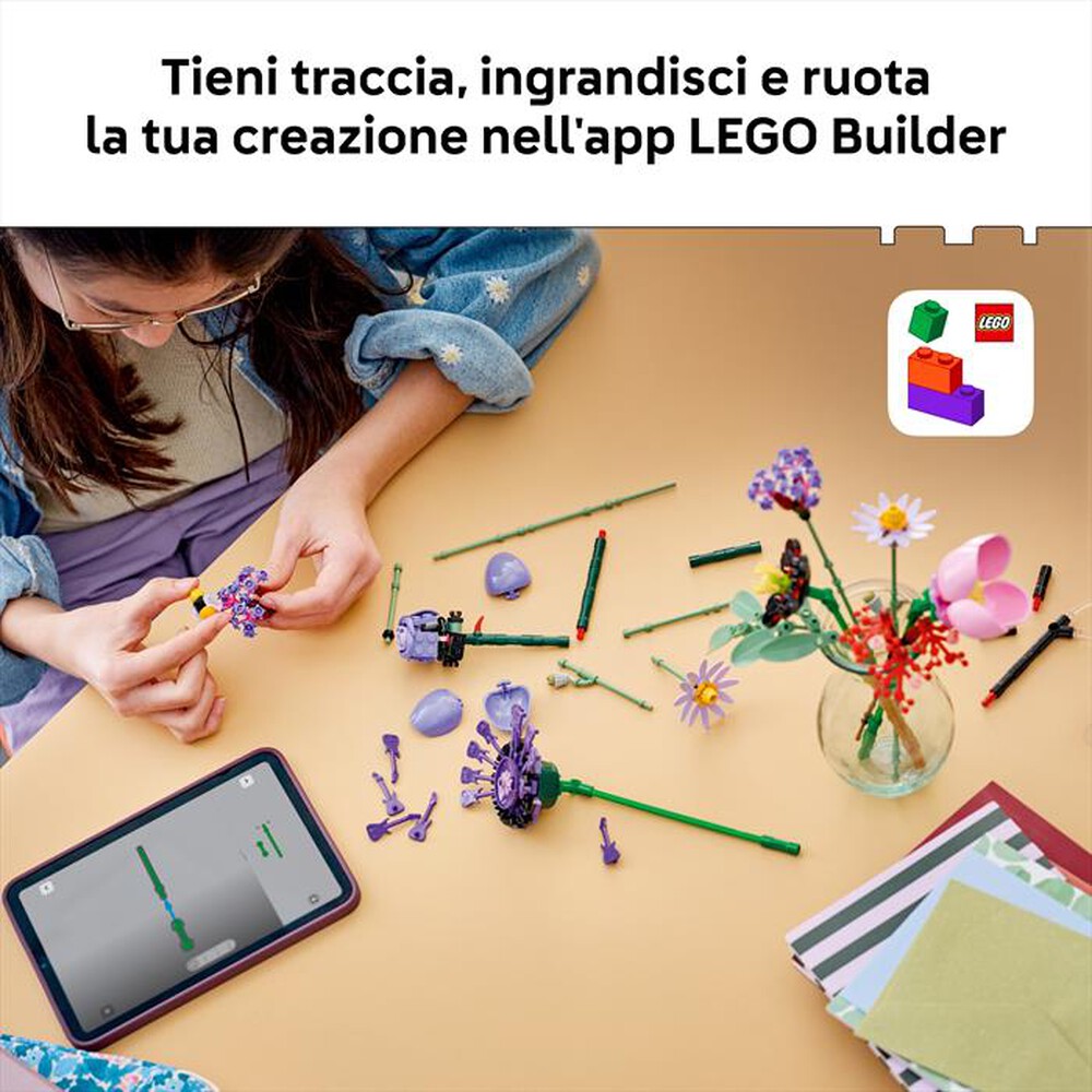 Immagine del prodotto LEGO - EDITIONS Bouquet di fiori di Olivia Rodrigo -11507-Multicolore