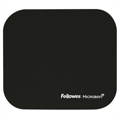 FELLOWES - MOUSE PAD CON MICROBAN-NERO