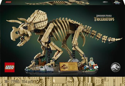 LEGO - JURASSIC WORLD Fossili dinosauro:Triceratopo-77985